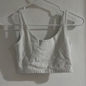 Brandy Melville White Lydia Tank